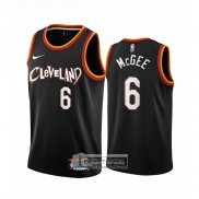 Camiseta Cleveland Cavaliers JaVale McGee Ciudad 2020-21 Negro
