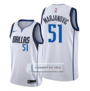 Camiseta Dallas Mavericks Boban Marjanovic Association Blanco