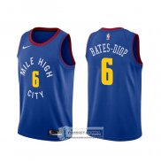 Camiseta Denver Nuggets Keita Bates-Diop Statement Azul