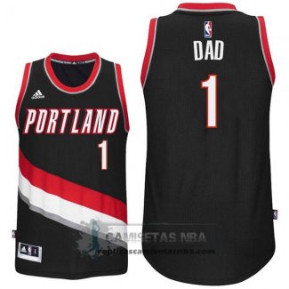 Camiseta Dia del Padre Blazers Dad Negro