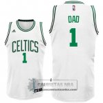 Camiseta Dia del Padre Celtics Dad Blanco