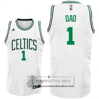 Camiseta Dia del Padre Celtics Dad Blanco