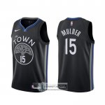 Camiseta Golden State Warriors Mychal Mulder Ciudad Negro