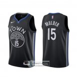 Camiseta Golden State Warriors Mychal Mulder Ciudad Negro