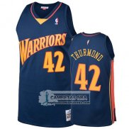 Camiseta Golden State Warriors Nathaniel Thurmond 2009-10 Hardwood Classics Azul