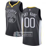 Camiseta Golden State Warriors Personalizada 2017-18 Negro