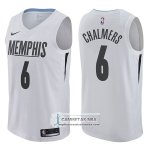 Camiseta Grizzlies Mario Chalmers Ciudad 2017-18 Blanco