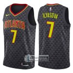 Camiseta Hawks Ersan Ilyasova Icon 2017-18 Negro