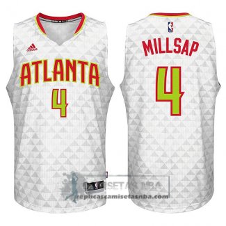 Camiseta Hawks Millsap Blanco