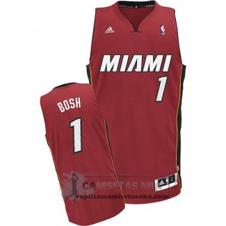 Camiseta Heats Bosh Rojo