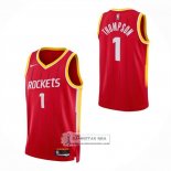Camiseta Houston Rockets Amen Thompson NO 1 Icon 2026-27 Rojo