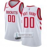 Camiseta Houston Rockets Personalizada 2017-18 Blanco