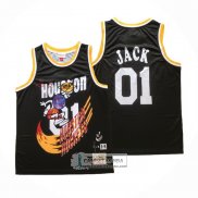 Camiseta Houston Rockets x Cactus Jack NO 01 Negro