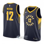 Camiseta Indiana Pacers Damien Wilkins Icon 2018 Azul