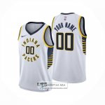Camiseta Indiana Pacers Personalizada Association 2024-25 Blanco