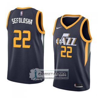 Camiseta Jazz Thabo Sefolosha Icon 2018 Azul