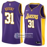 Camiseta Lakers Thomas Bryant Statement 2018 Violeta