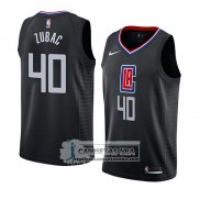 Camiseta Los Angeles Clippers Ivica Zubac Statement 2019 Negro