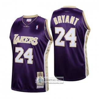 Camiseta Los Angeles Lakers LeBron James Hardwood Classics Hall Of Fame 2020 Violeta