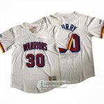 Camiseta Manga Corta Golden State Warriors Stephen Curry NO 30 Blanco