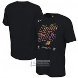 Camiseta Manga Corta Phoenix Suns 2023 NBA Playoffs Mantra Negro