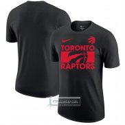 Camiseta Manga Corta Toronto Raptors Negro1