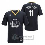 Camiseta Manga Corta Warriors Thompson Negro