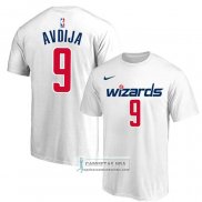 Camiseta Manga Corta Washington Wizards Deni Avdija Blanco