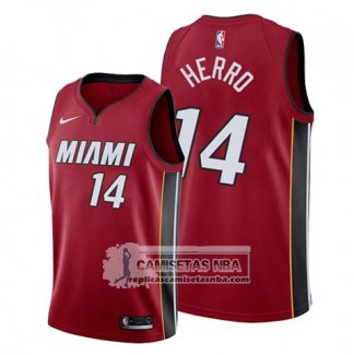 Camiseta Miami Heat Tyler Herro Statement 2019-20 Rojo