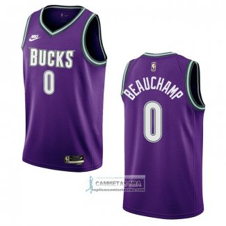 Camiseta Milwaukee Bucks Marjon Beauchamp NO 0 Classic 2022-23 Violeta