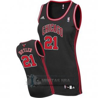 Camiseta Mujer Bulls Butler Negro