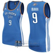 Camiseta Mujer Thunder Ibaka Azul