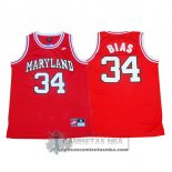 Camiseta NCAA Maryland Bias Rojo