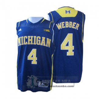 Camiseta NCAA Michigan State Spartans Michigan Wolverines Azul