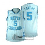 Camiseta NCAA North Carolina Lawson Blanco