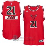 Camiseta Navidad Bulls Butler 2014 Rojo