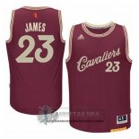 Camiseta Navidad Cavaliers James 2015 Rojo