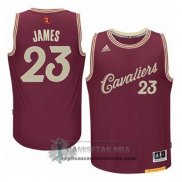 Camiseta Navidad Cavaliers James 2015 Rojo