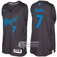 Camiseta Navidad Magic Serge Ibaka 2016 Negro