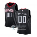Camiseta Nino Houston Rockets Personalizada 2017-18 Negro