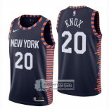 Camiseta Nino Knicks Kevin Knox Ciudad 2018-19 Azul