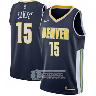 Camiseta Nuggets Nikola Jokic 2017-18 Azul