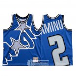 Camiseta Orlando Magic Al-Farouq Aminu Mitchell & Ness Big Face Azul