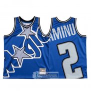 Camiseta Orlando Magic Al-Farouq Aminu Mitchell & Ness Big Face Azul