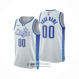 Camiseta Orlando Magic Personalizada Ciudad 2025-26 Blanco