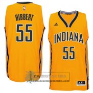 Camiseta Pacers Hibbert Amarillo