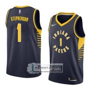 Camiseta Pacers Lance Stephenson Icon 2018 Azul