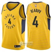 Camiseta Pacers Victor Oladipo Statement 2017-18 Amarillo