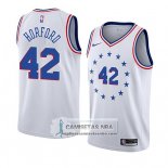 Camiseta Philadelphia 76ers Al Horford Earned 2019-20 Blanco