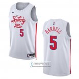 Camiseta Philadelphia 76ers Montrezl Harrell NO 5 Ciudad 2022-23 Blanco